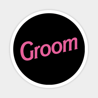 Groom Barbie logo Magnet